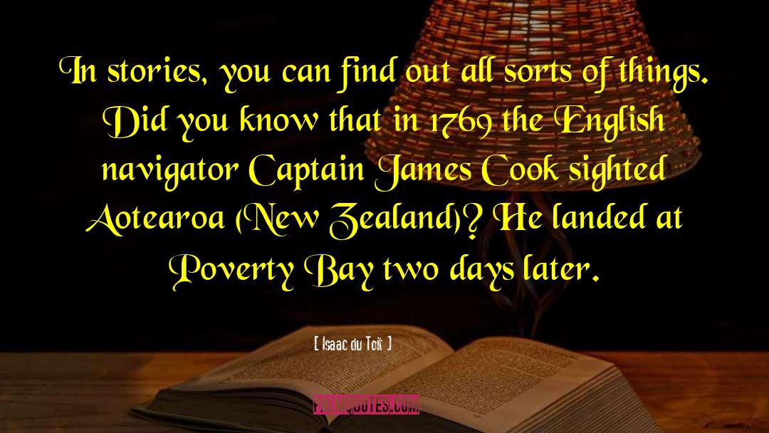 Historical Fiction New Zealand quotes by Isaac Du Toit