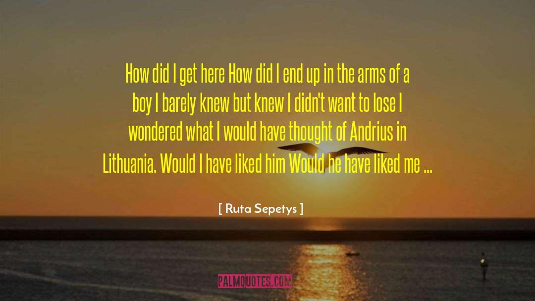 Historical Fiction Romance quotes by Ruta Sepetys
