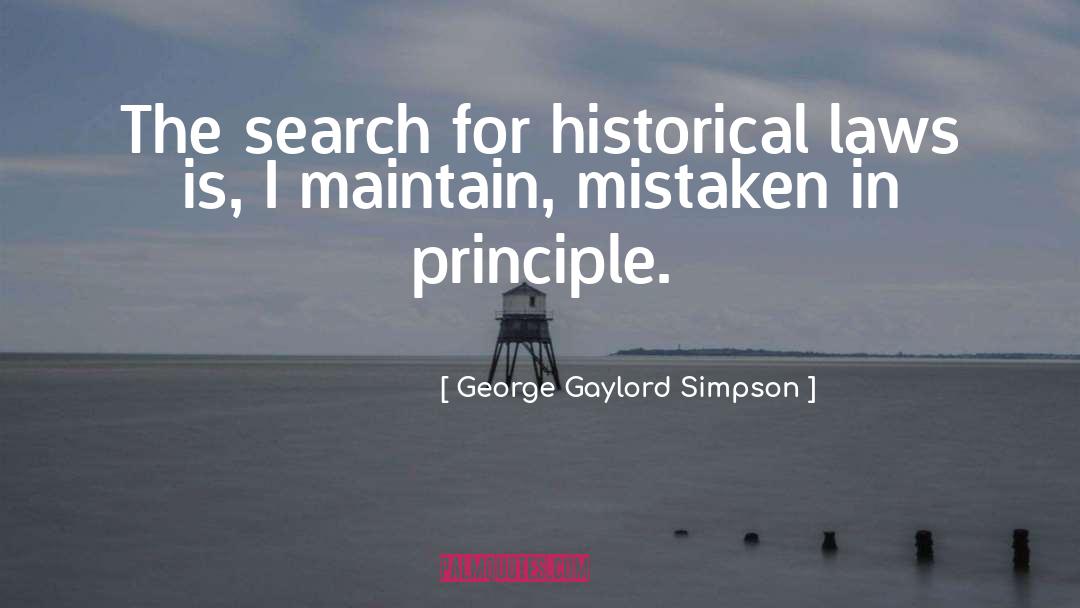 Historical Figures quotes by George Gaylord Simpson