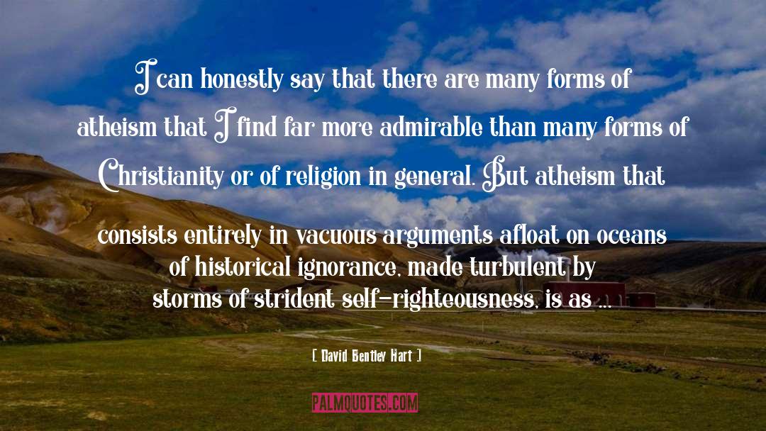 Historical Ignorance quotes by David Bentley Hart