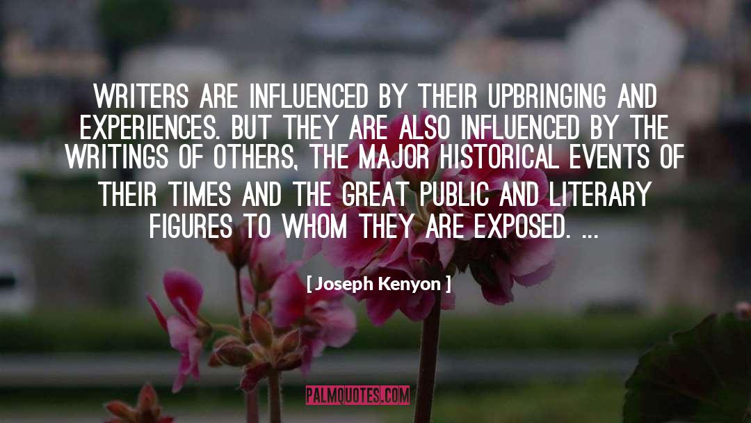 Historical Novels quotes by Joseph Kenyon