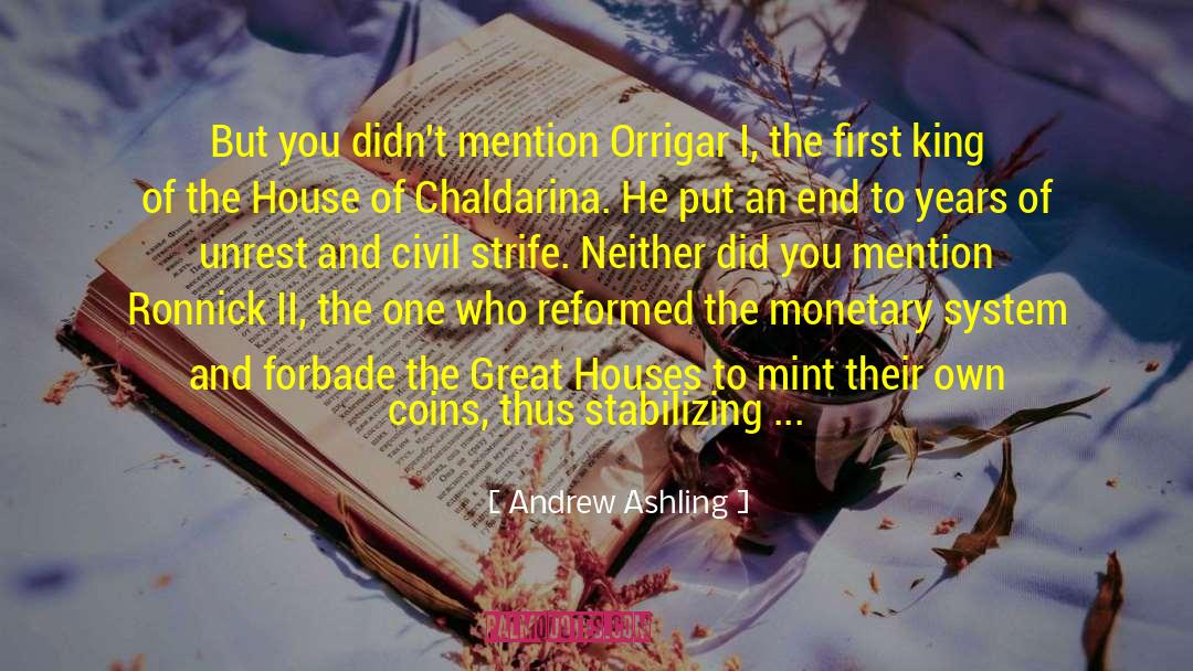 Historical Perspective quotes by Andrew Ashling