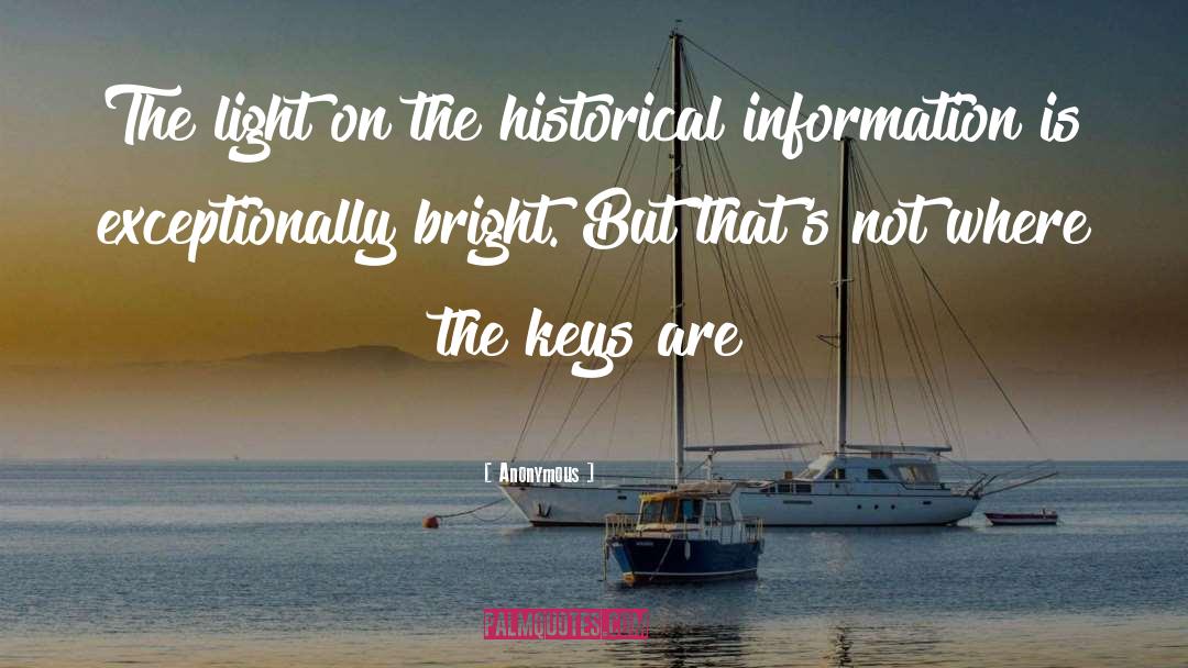 Historical quotes by Anonymous