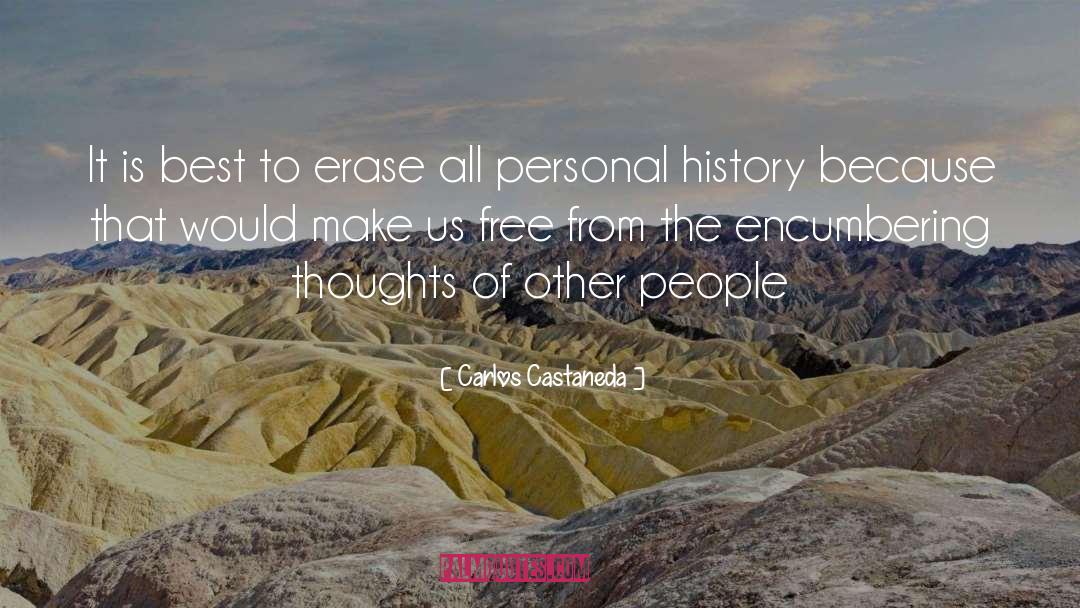 Historical quotes by Carlos Castaneda