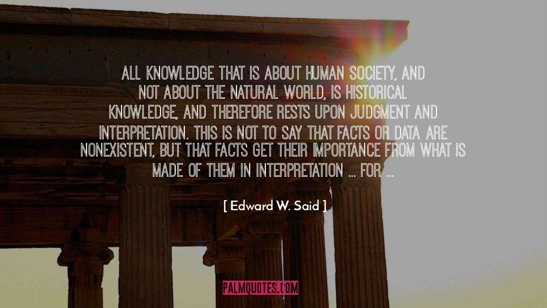 Historical Romanceorical quotes by Edward W. Said