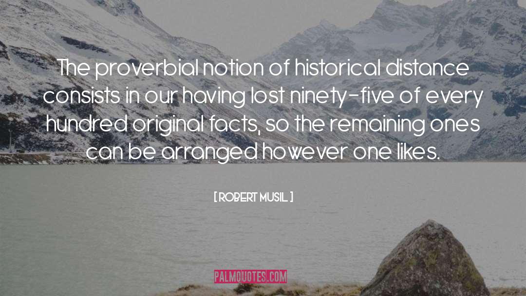 Historical Theory quotes by Robert Musil