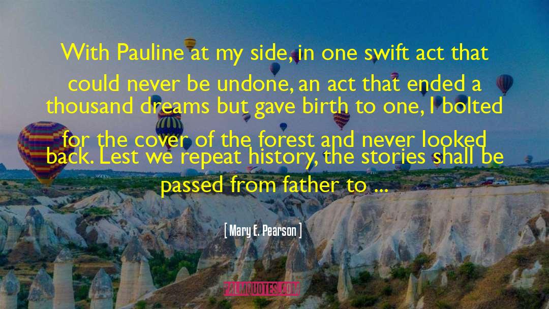 History And Truth quotes by Mary E. Pearson