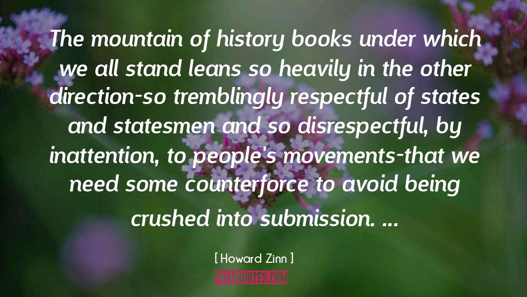 History Books quotes by Howard Zinn