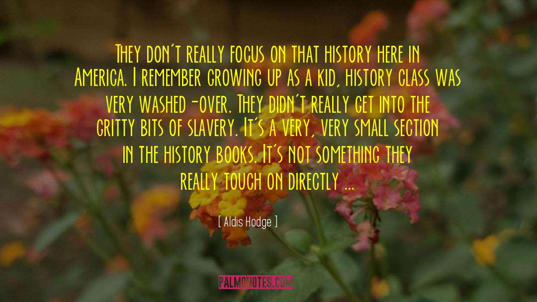 History Class quotes by Aldis Hodge