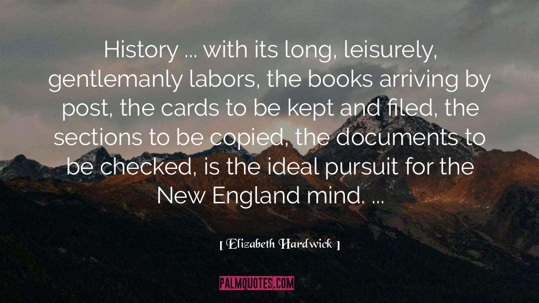 History Is Bunk quotes by Elizabeth Hardwick