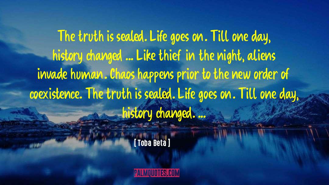 History Lies quotes by Toba Beta