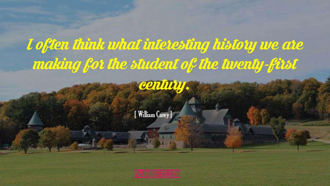 History Lies quotes by William Carey