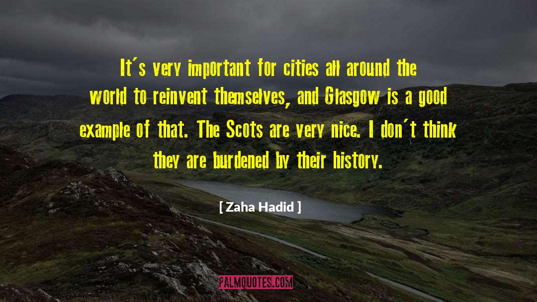 History Making quotes by Zaha Hadid