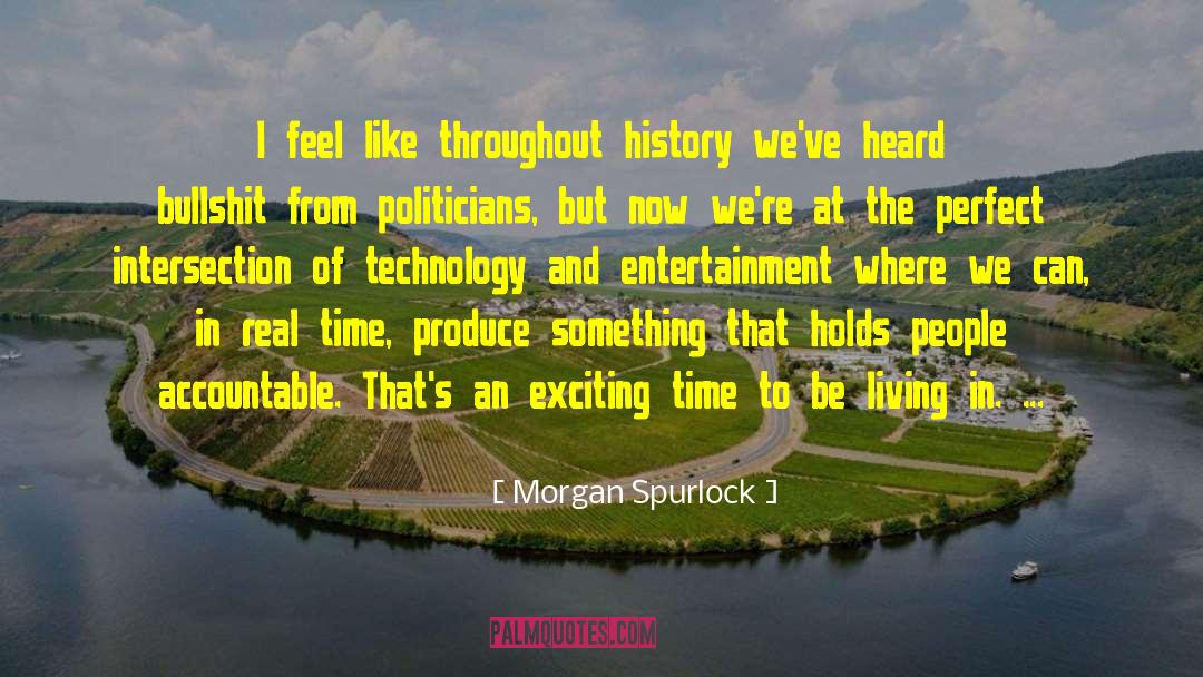 History Meets Myth quotes by Morgan Spurlock