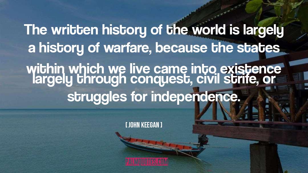 History Of Europe quotes by John Keegan