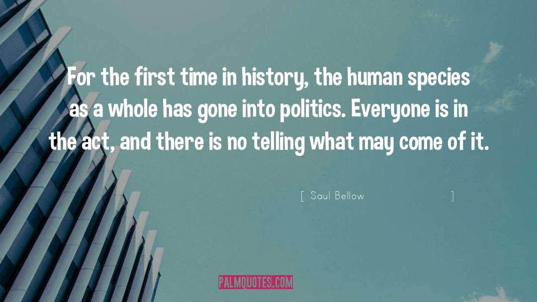 History Of Language quotes by Saul Bellow