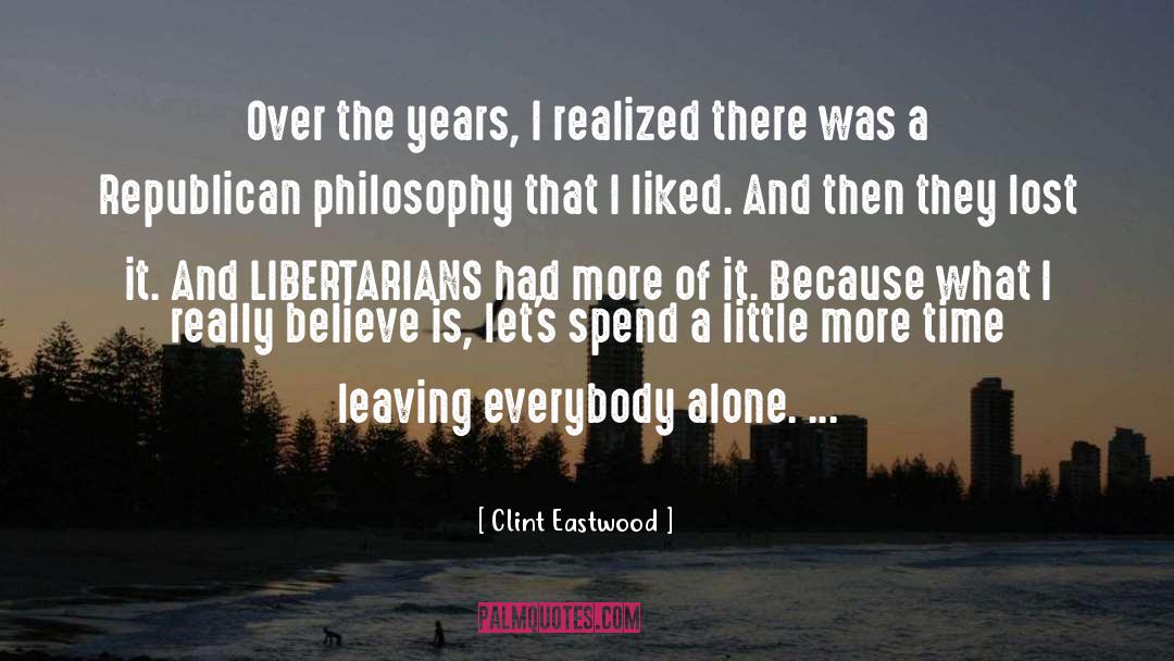 History Of Philosophy quotes by Clint Eastwood