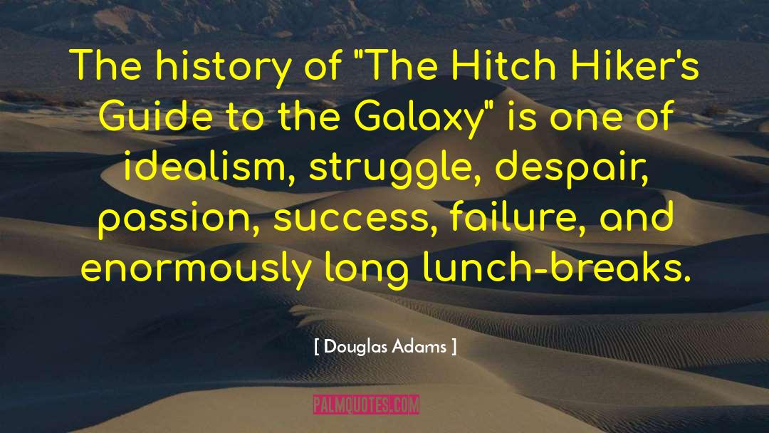 History Of Physics quotes by Douglas Adams