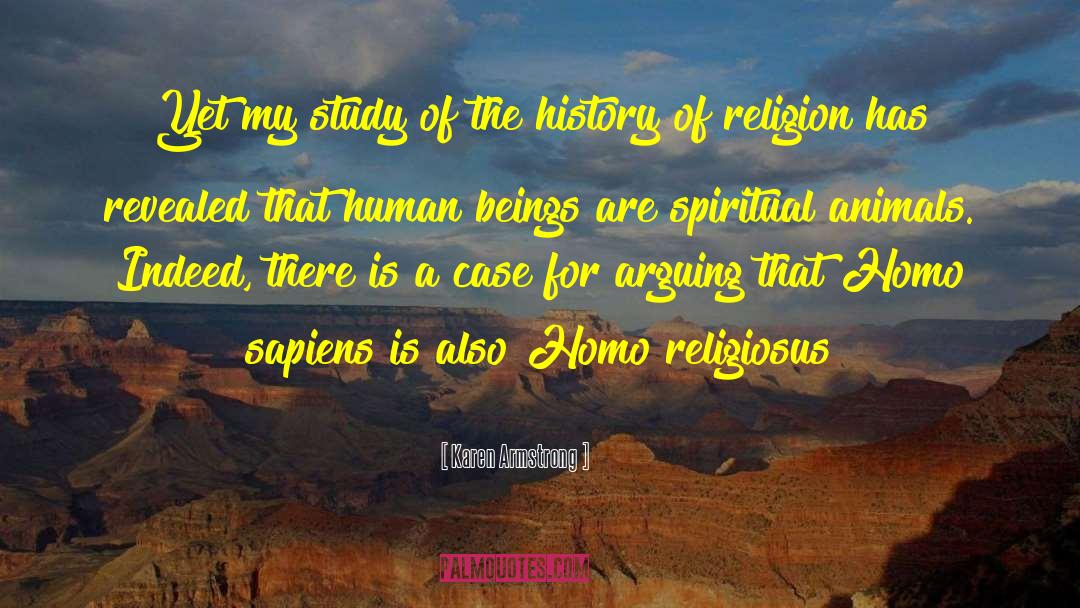 History Of Religion quotes by Karen Armstrong