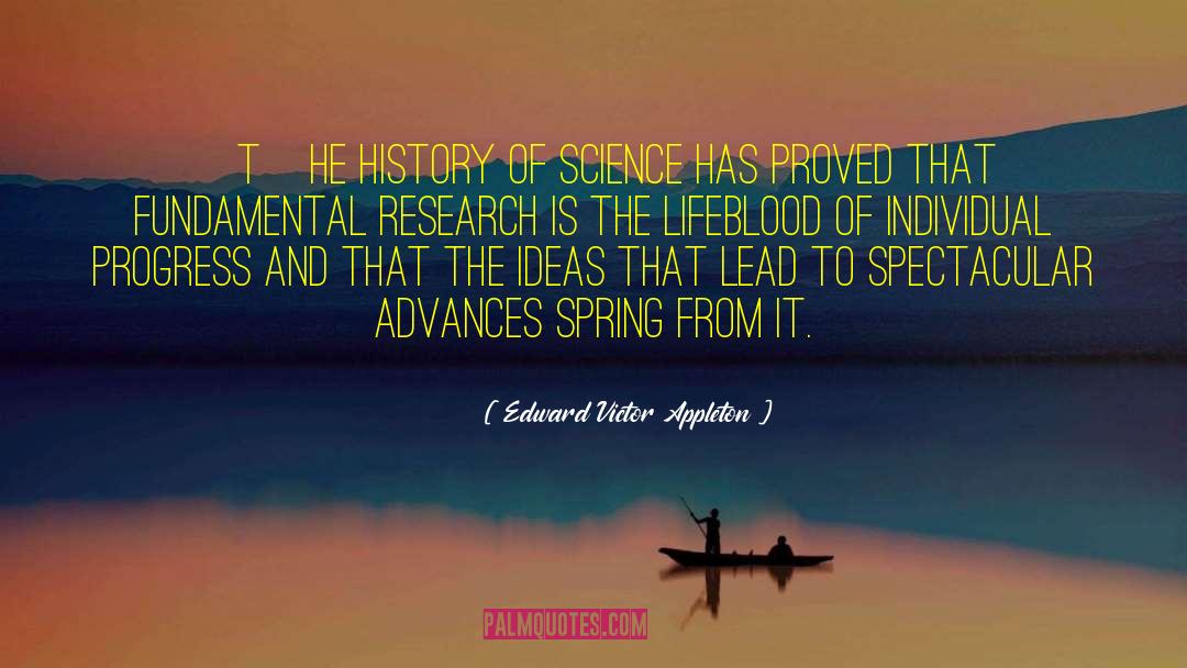History Of Science quotes by Edward Victor Appleton