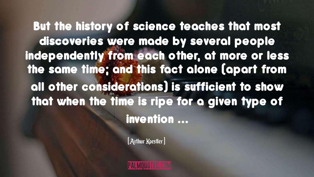 History Of Science quotes by Arthur Koestler