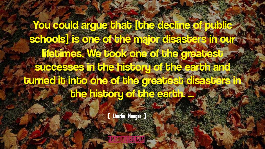 History Of The Earth quotes by Charlie Munger