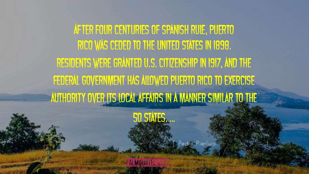 History Of The United States quotes by Pedro Pierluisi