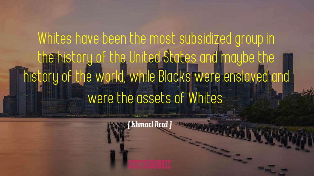 History Of The United States quotes by Ishmael Reed