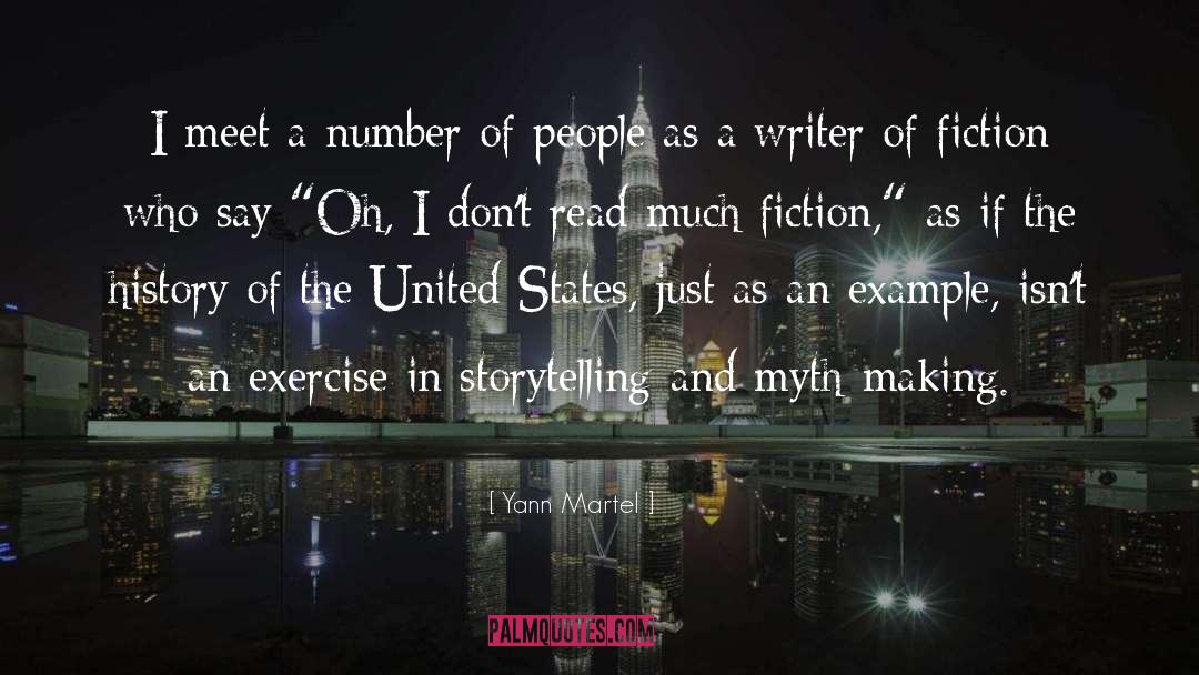 History Of The United States quotes by Yann Martel