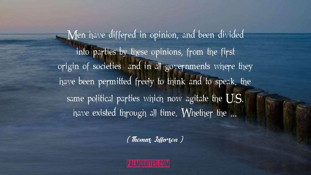 History Politics quotes by Thomas Jefferson