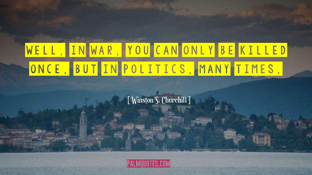 History Politics quotes by Winston S. Churchill