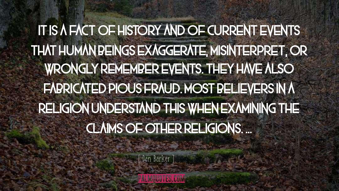 History Religion Terrorism quotes by Dan Barker