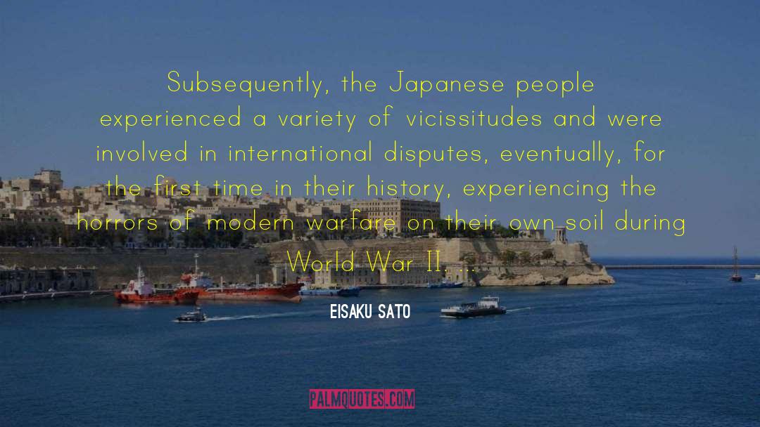 History Time Change quotes by Eisaku Sato