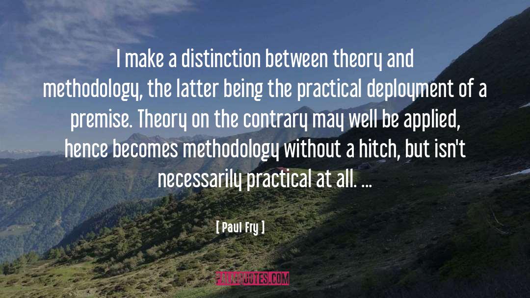 Hitch quotes by Paul Fry
