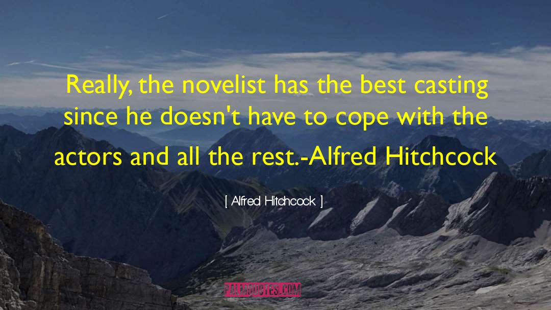 Hitchcock Rebecca quotes by Alfred Hitchcock