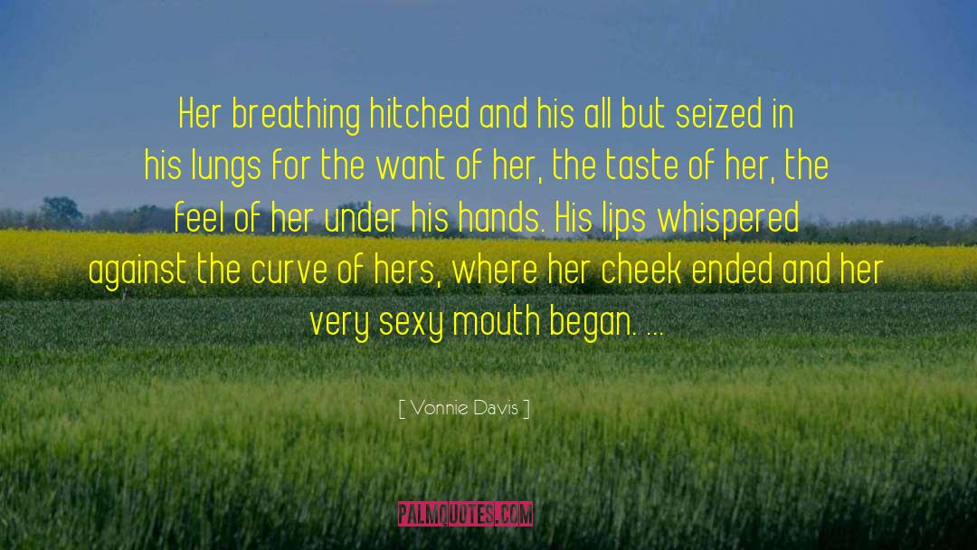 Hitched quotes by Vonnie Davis