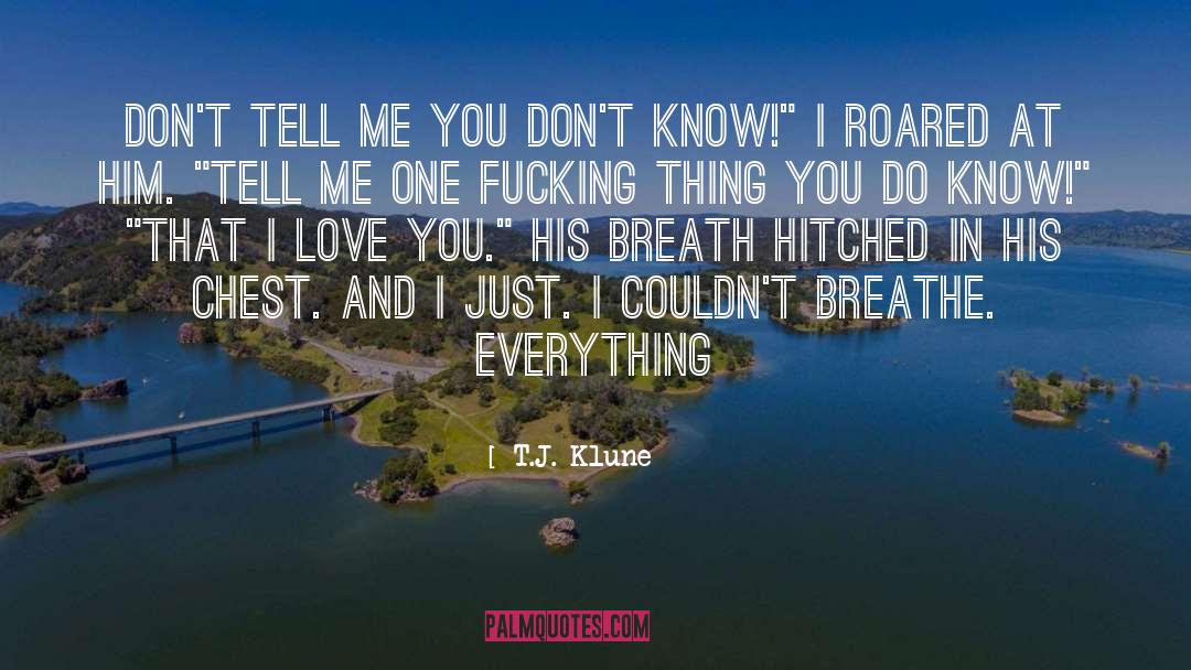 Hitched quotes by T.J. Klune