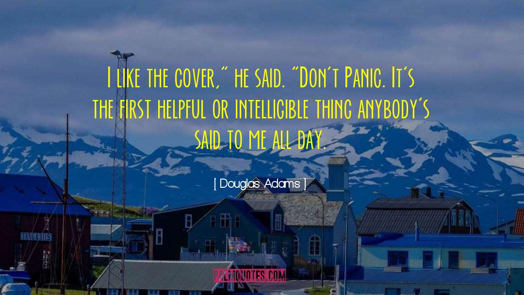 Hitchhiker quotes by Douglas Adams