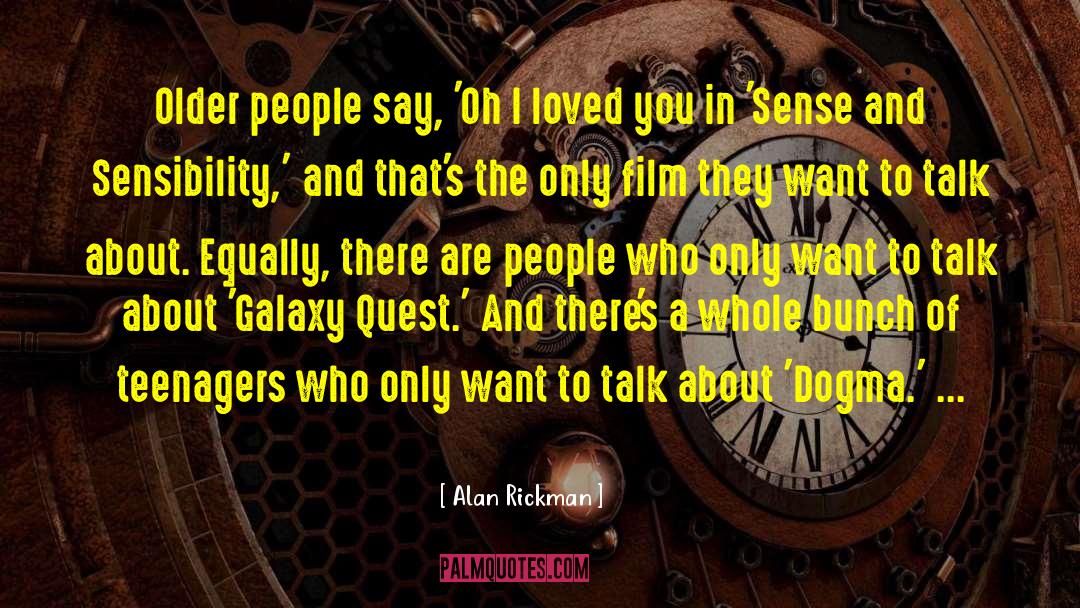 Hitchhikers Guide To The Galaxy quotes by Alan Rickman