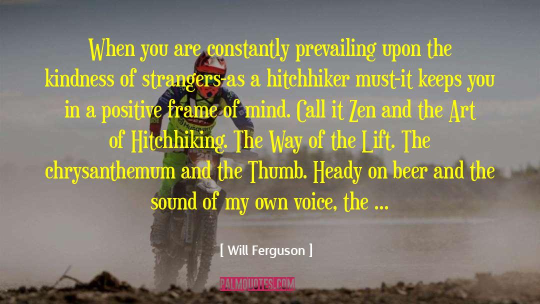Hitchhiking quotes by Will Ferguson