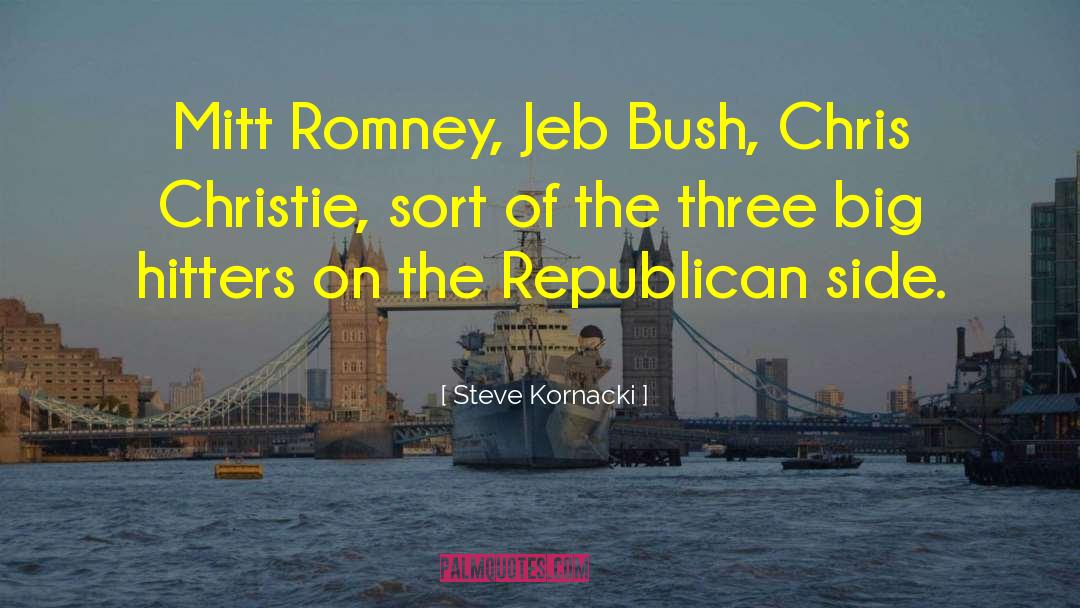 Hitters quotes by Steve Kornacki