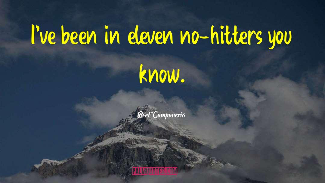 Hitters quotes by Bert Campaneris