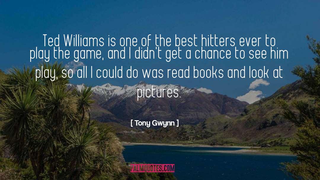 Hitters quotes by Tony Gwynn