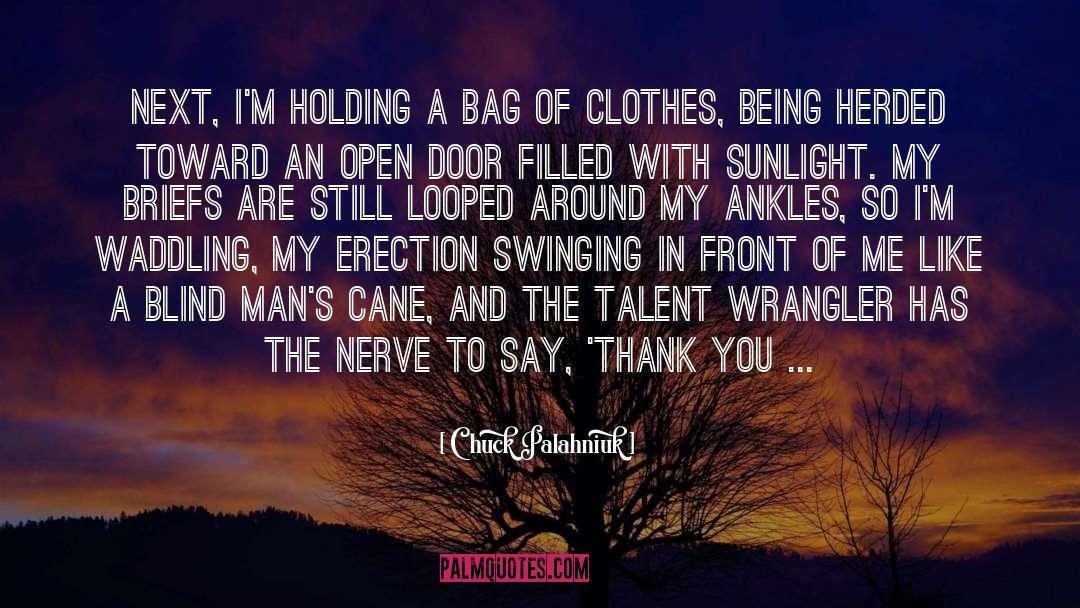 Hitting A Nerve quotes by Chuck Palahniuk