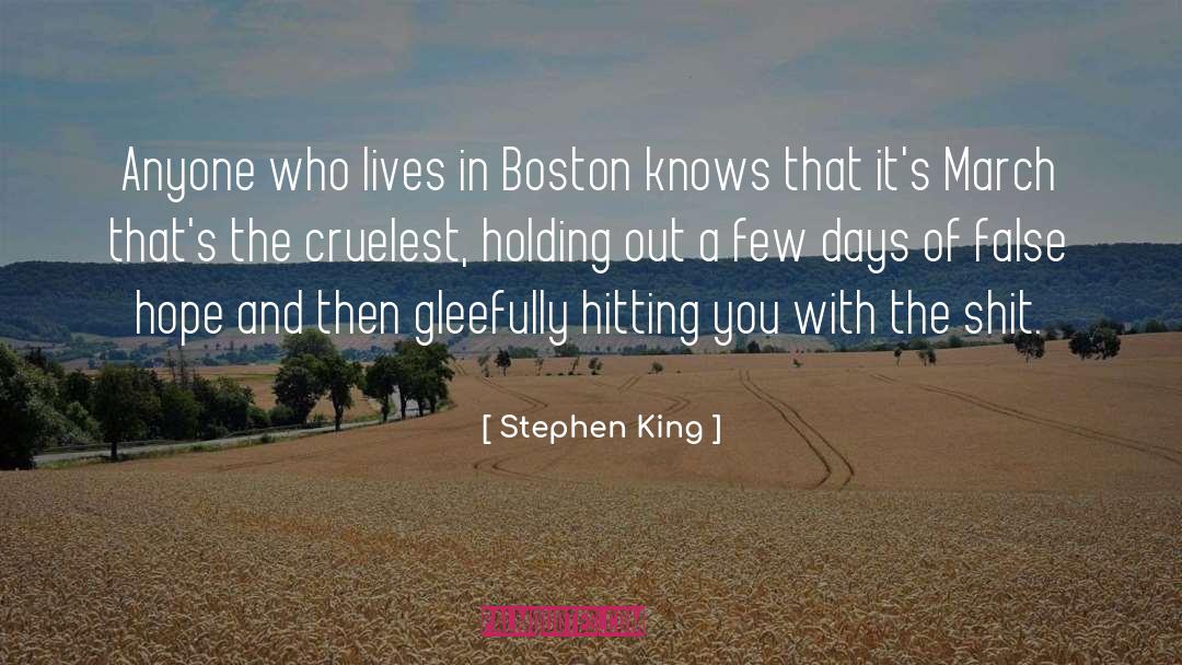 Hitting A Nerve quotes by Stephen King