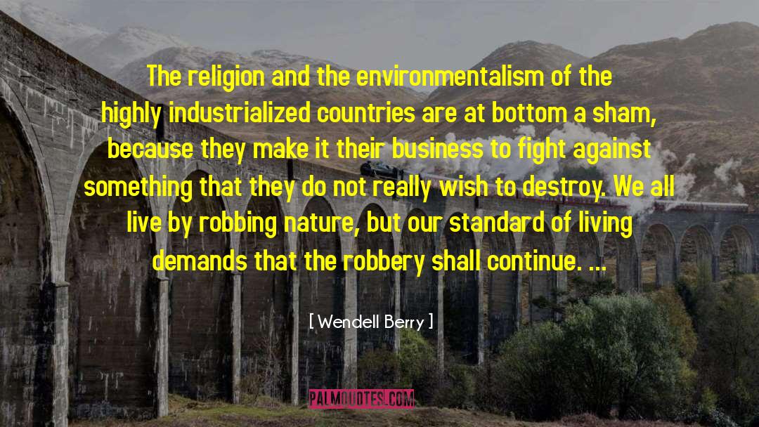 Hitting Bottom quotes by Wendell Berry