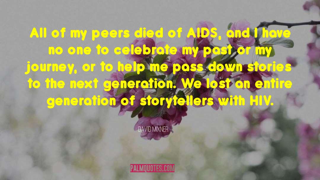 Hiv quotes by David Mixner