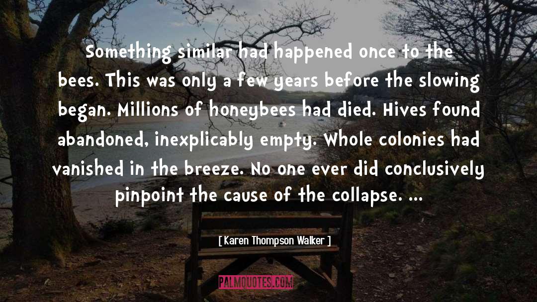 Hives quotes by Karen Thompson Walker