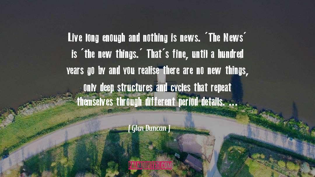 Hj News quotes by Glen Duncan