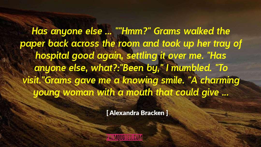 Hmm quotes by Alexandra Bracken